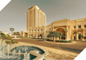 الفنادق والأبراج